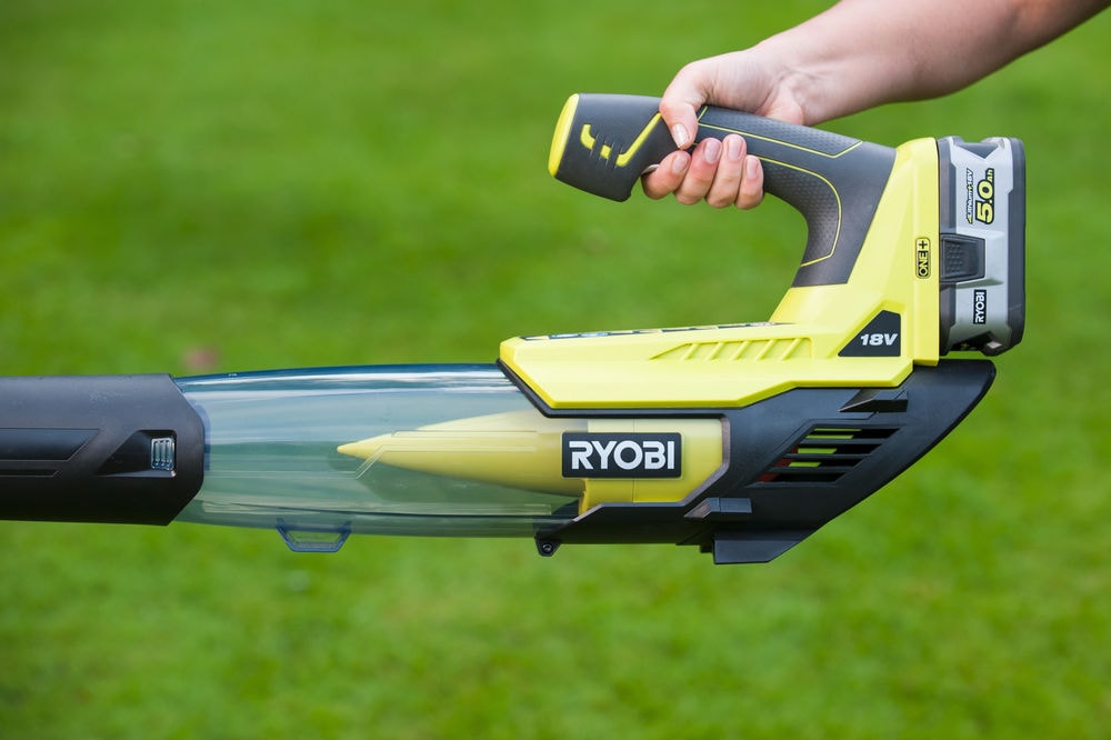 Воздуходувка реактивная RYOBI OBL18JB (без батареи) система ONE +, фото 3