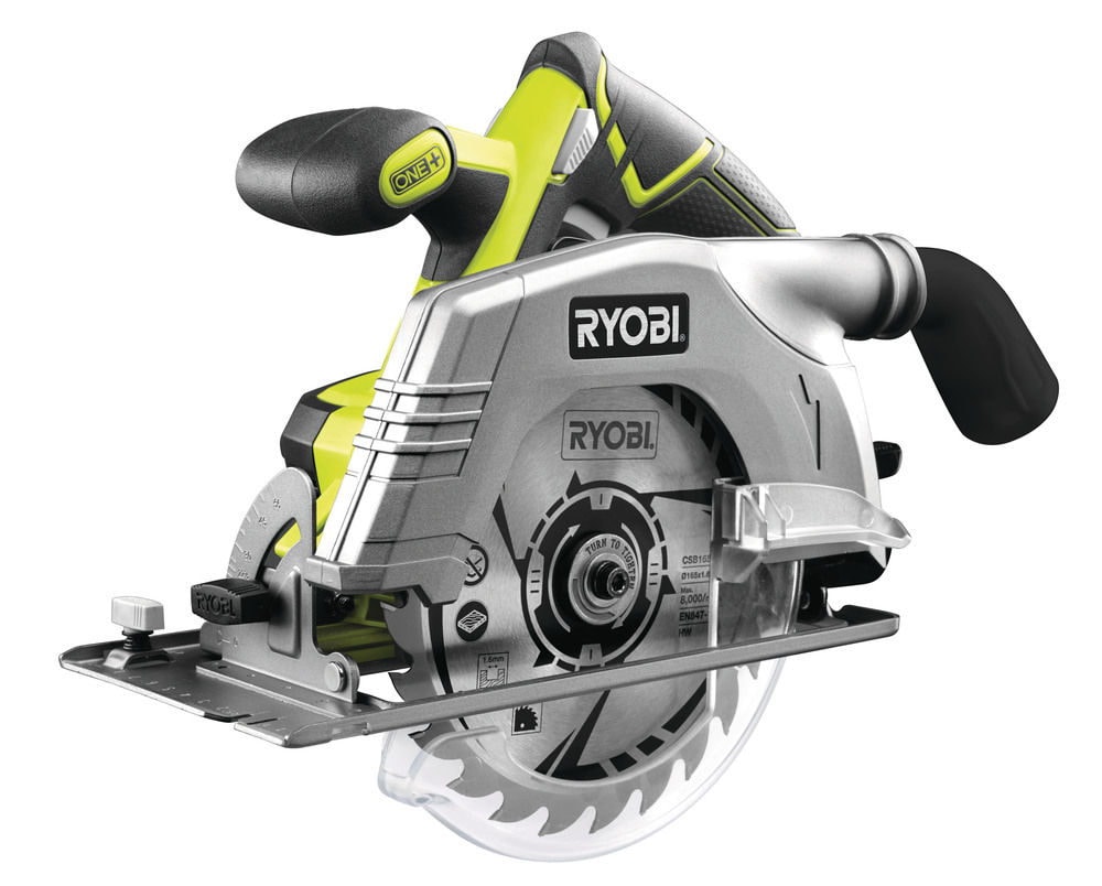 Пила циркулярная RYOBI R18CS-0 (без батареи) система ONE +, фото 3