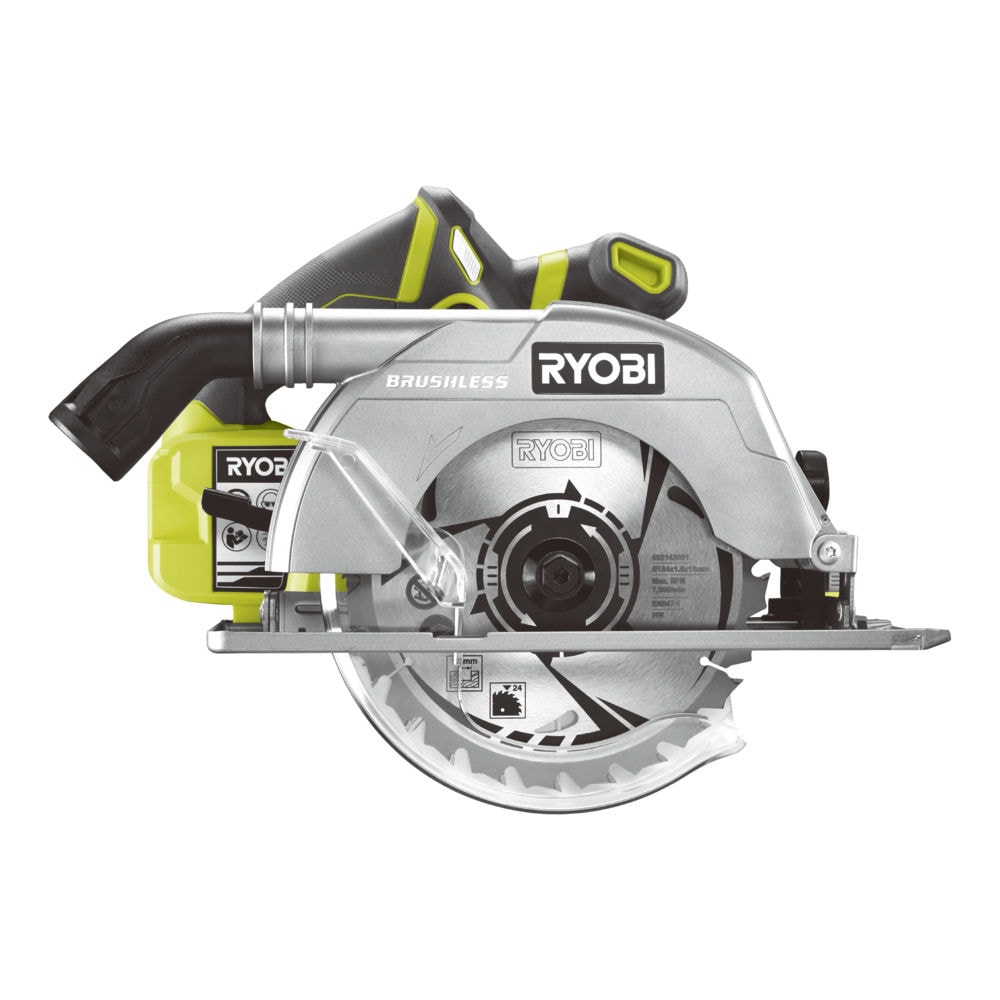 Пила циркулярная RYOBI R18CS7-0 (CSBL-0) (без батареи) система ONE +, фото 2