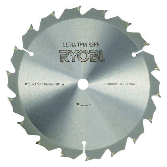 Пила циркулярная RYOBI RWSL1801M (без батареи) система ONE +, фото 2