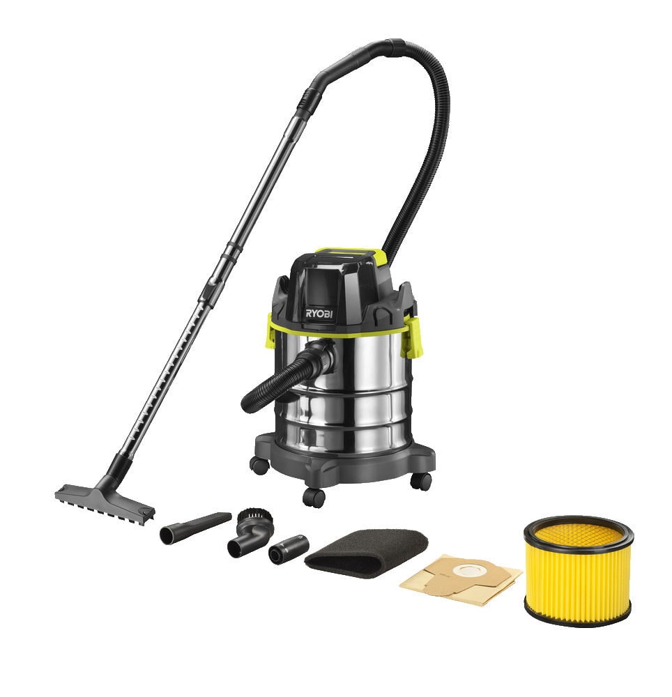 Пылесос строительный RYOBI R18WDV-0 (без батареи) система ONE +, фото 3