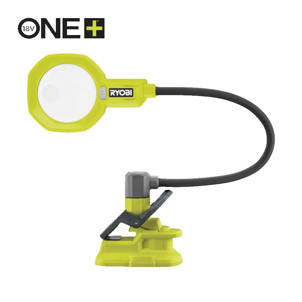 Фонарь с увеличительной линзой RYOBI RML18-0 (без батареи) система ONE +, фото 2