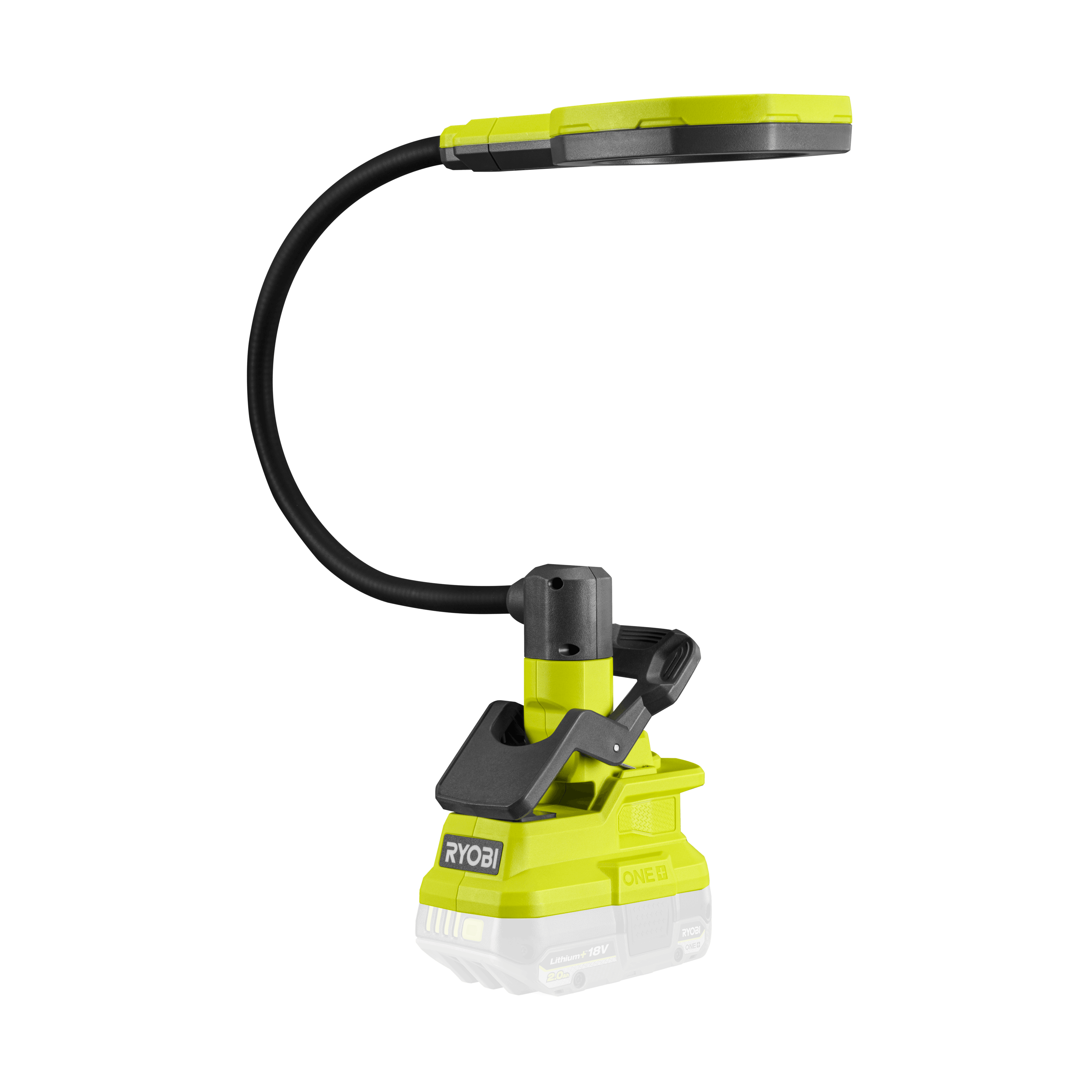 Фонарь с увеличительной линзой RYOBI RML18-0 (без батареи) система ONE +, фото 3