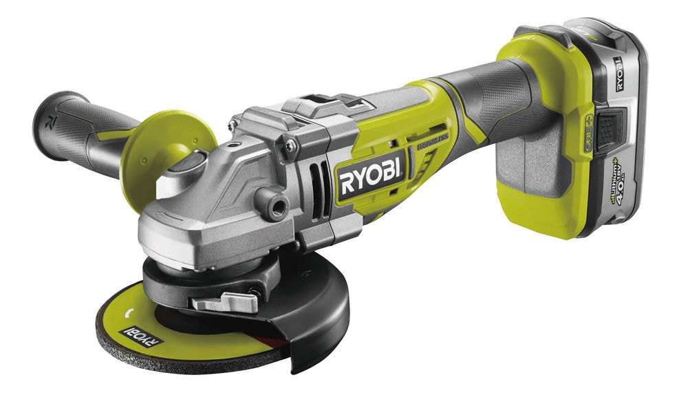 Углошлифмашина RYOBI R18AG7-140S система ONE +