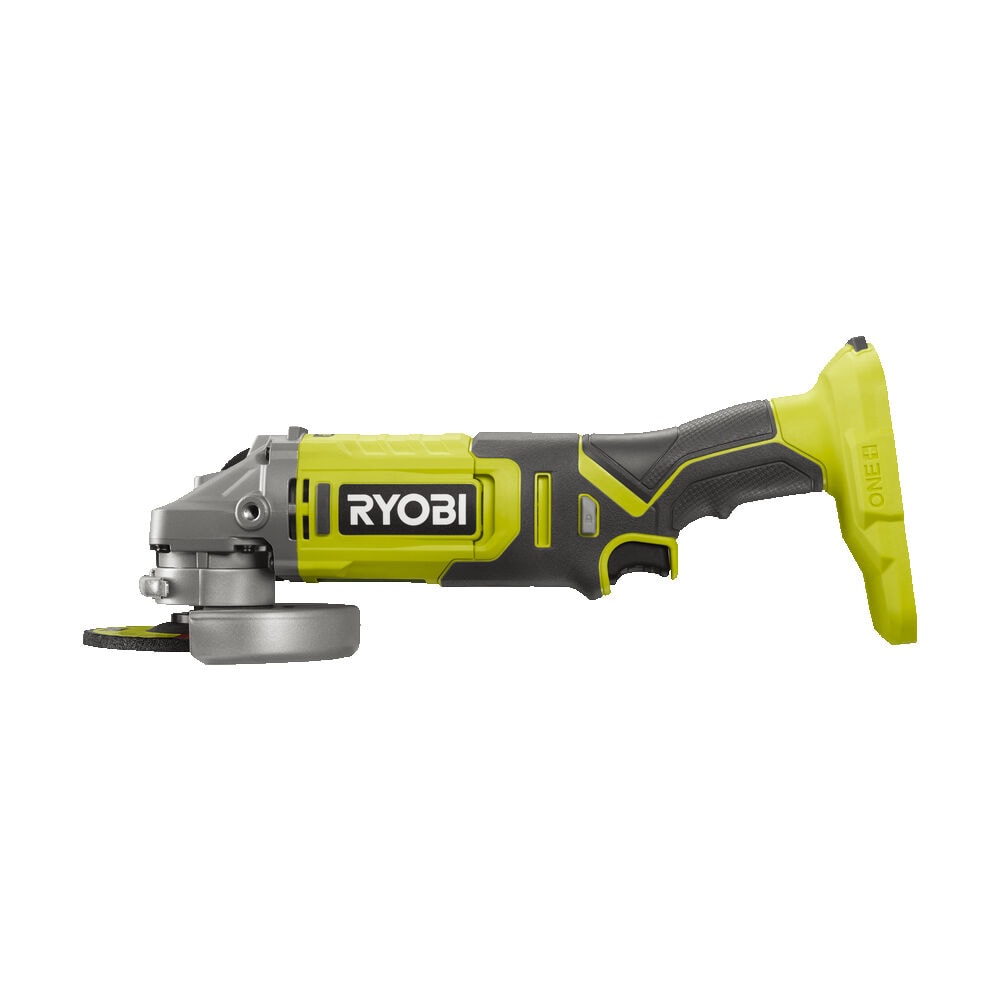 Углошлифмашина RYOBI RAG18125-0 (без батареи) система ONE +, фото 3