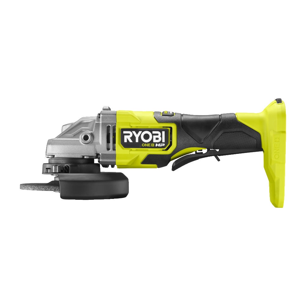 Углошлифмашина RYOBI RAG18X-0 (без батареи) система ONE +, фото 3