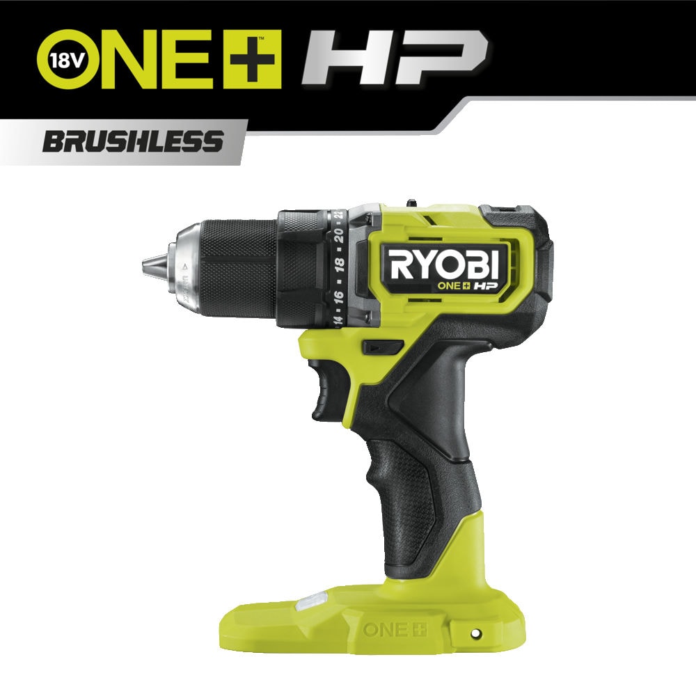 Дрель-шуруповерт RYOBI HP RDD18C-0 (без батареи) система ONE +, фото 2
