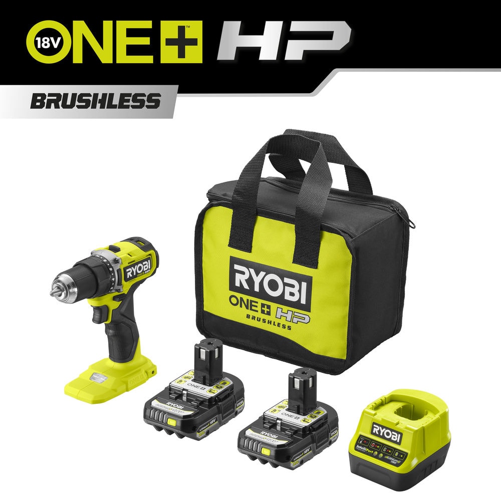 Дрель-шуруповерт RYOBI HP RDD18C-220S система ONE +, фото 2