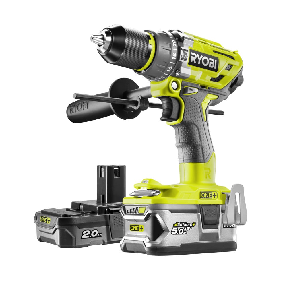 Дрель-шуруповерт RYOBI R18PD7-252S система ONE +, фото 2