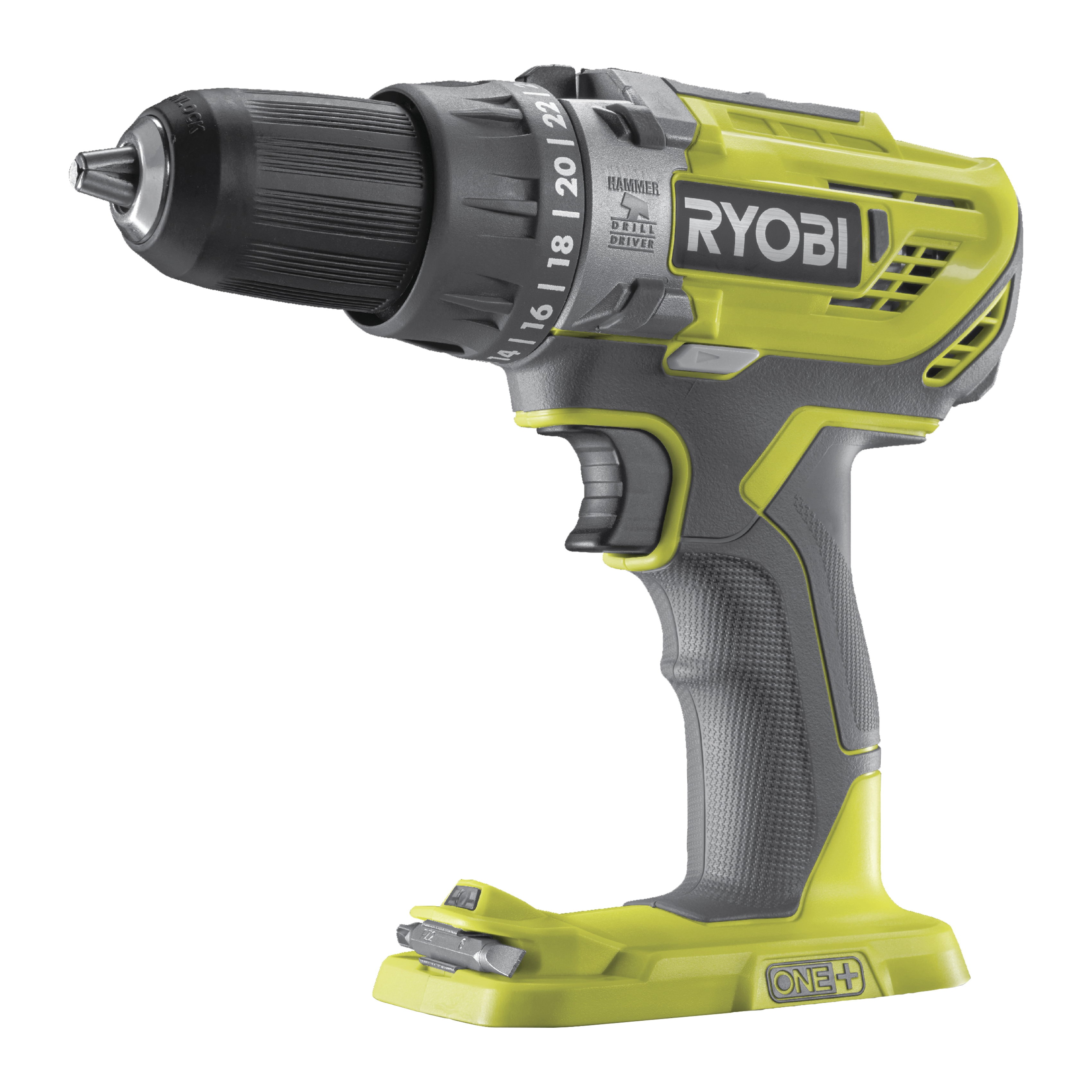 Ударная дрель-шуруповерт RYOBI R18PD3-0 (без батареи) система ONE +, фото 3