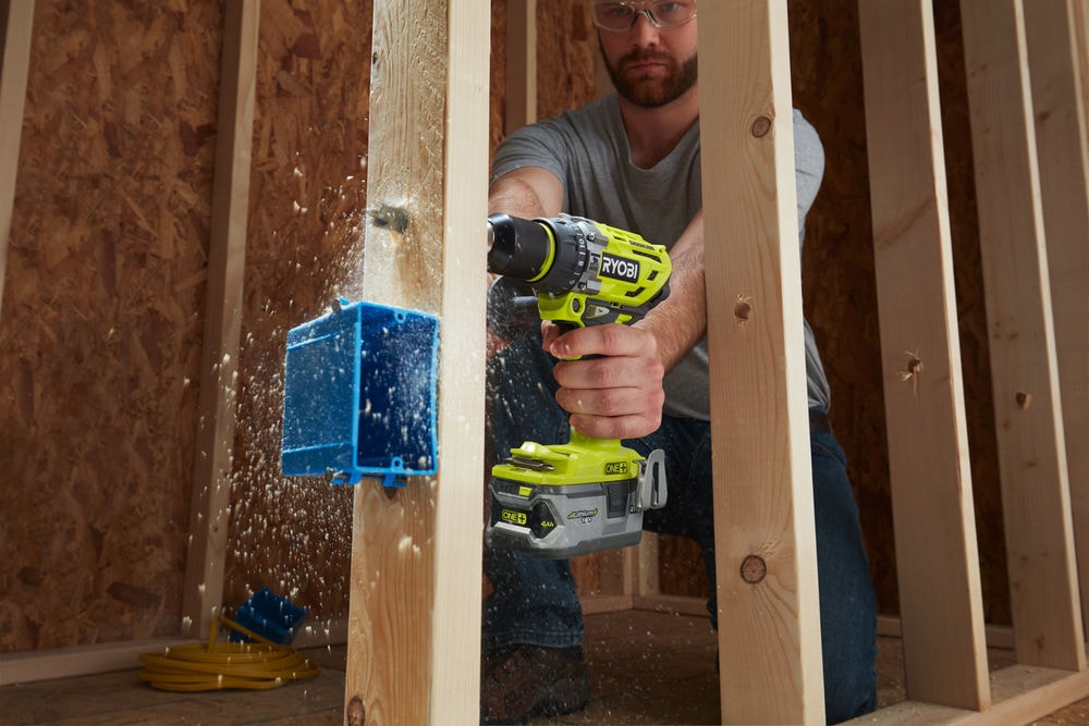 Ударная дрель-шуруповерт RYOBI R18PD7-0 (без батареи) система ONE +, фото 2