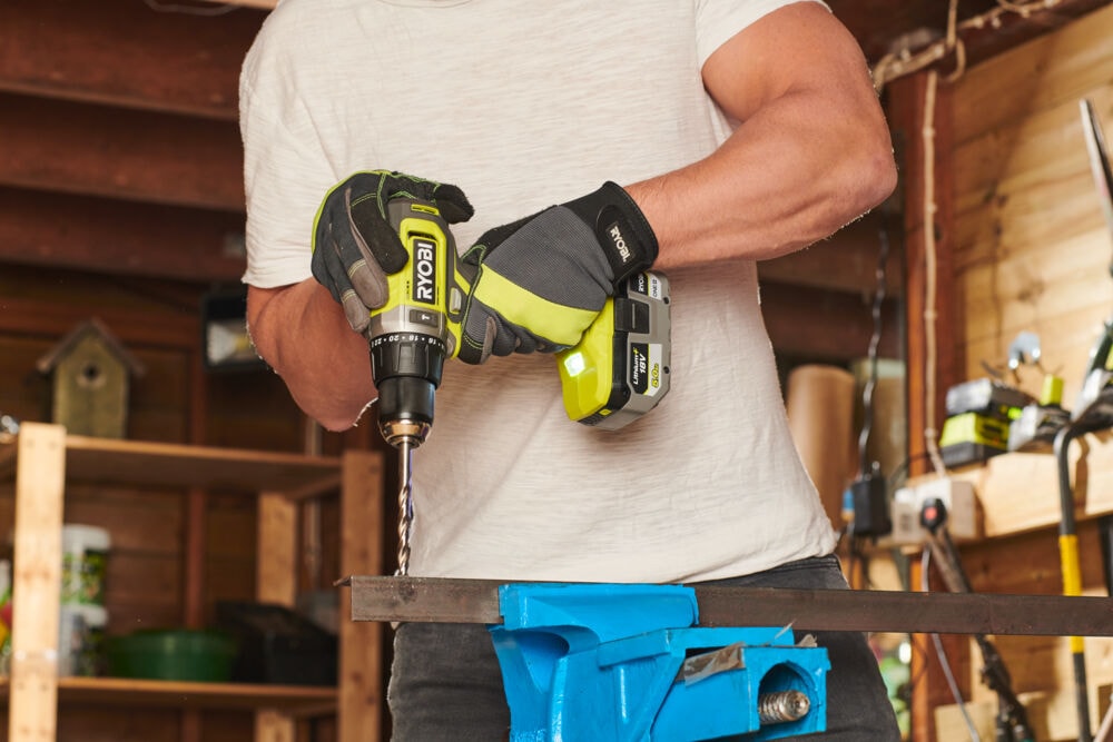 Ударная дрель-шуруповерт RYOBI RPD18-2C42S система ONE +, фото 3
