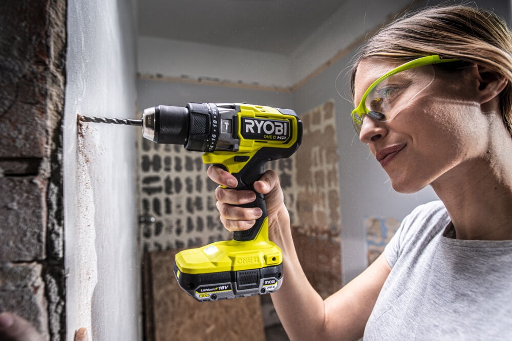 Ударная дрель-шуруповерт RYOBI RPD18X-2C52S система ONE +, фото 3