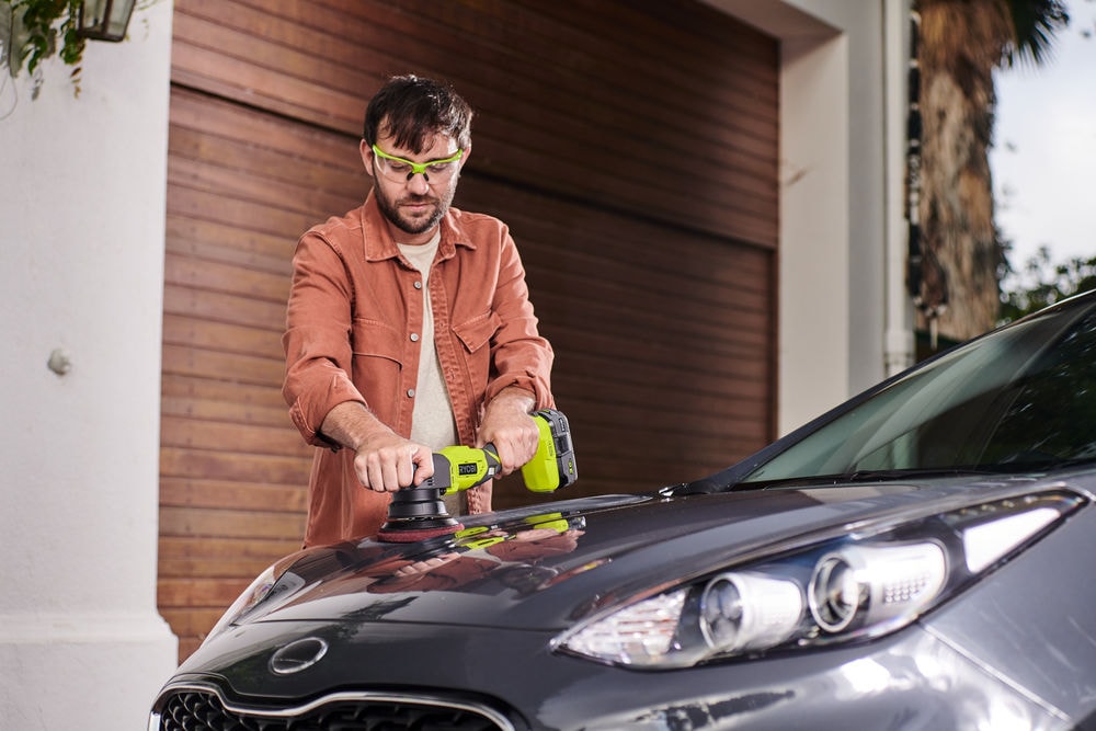 Полировальная машина RYOBI R18P-0 (без батареи) система ONE +, фото 3