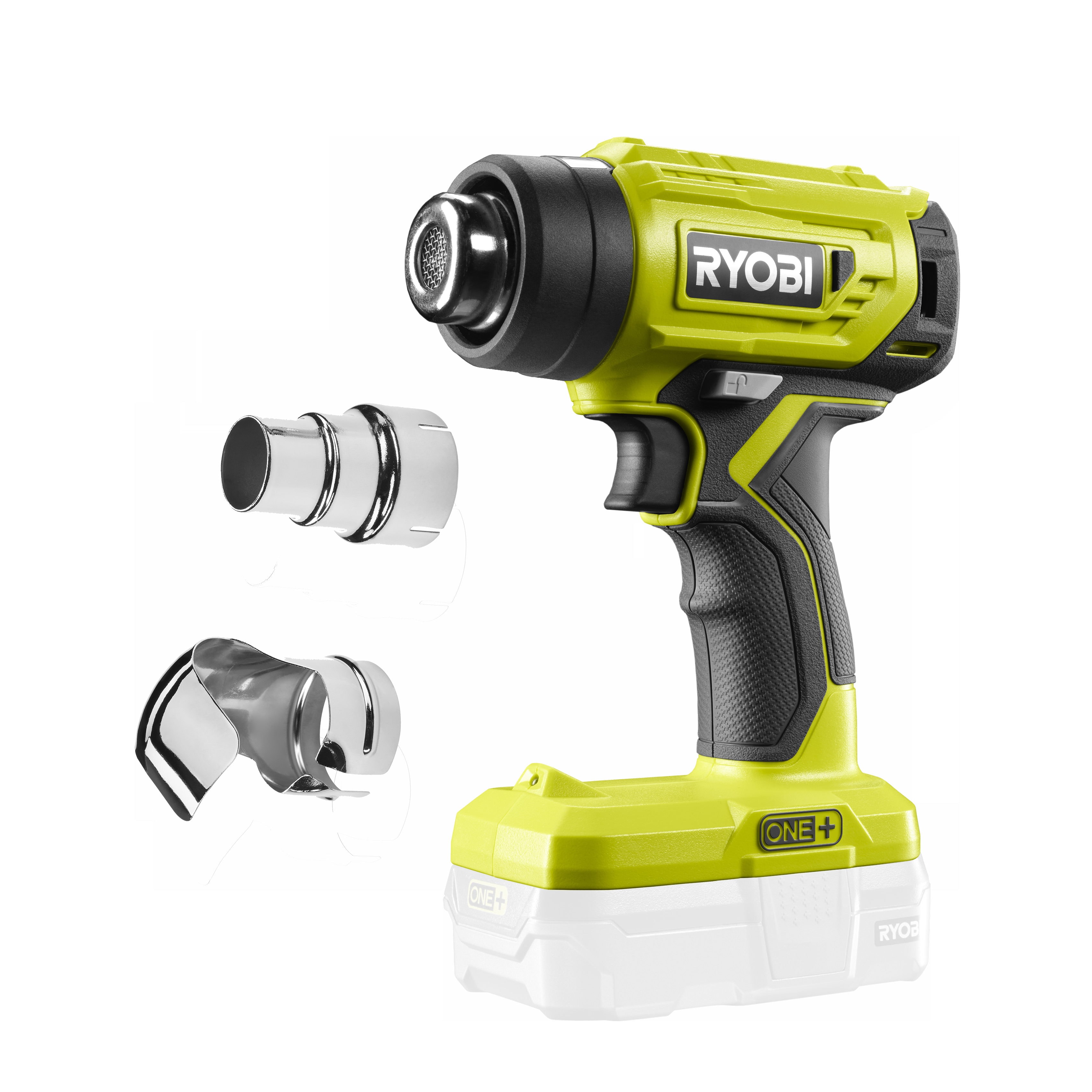 Фен строительный (термовоздуходувка) RYOBI R18HG-0 (без батареи) система ONE +, фото 2