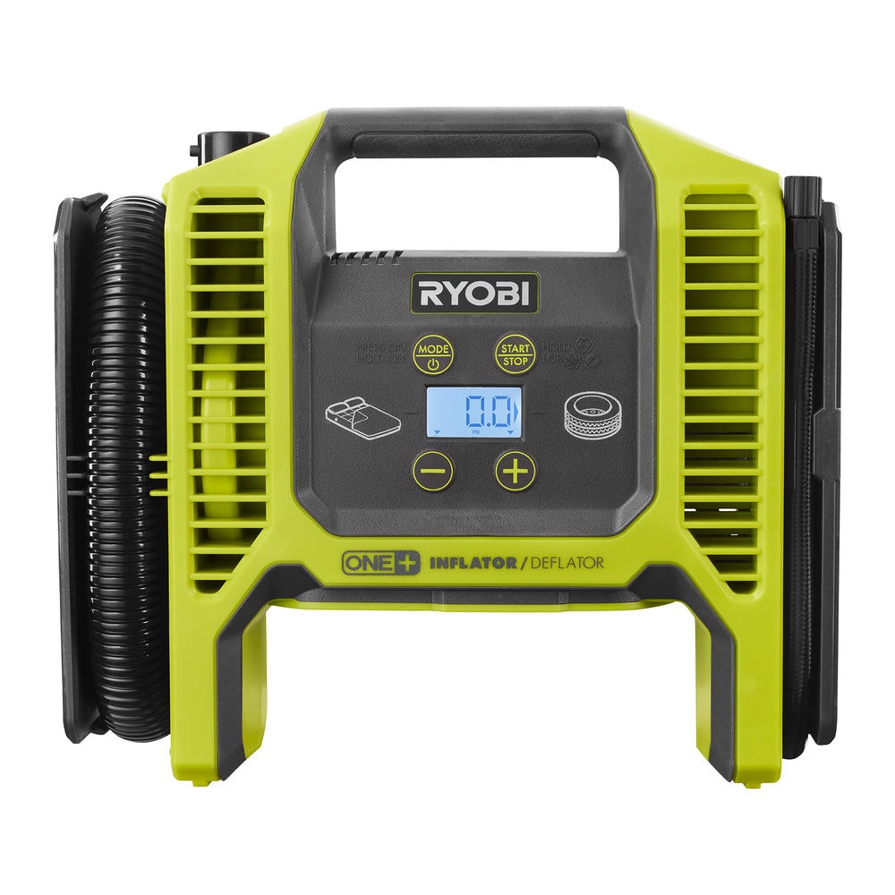 Компрессор автомобильный аккумуляторный RYOBI R18MI-0 (без батареи) система ONE +, фото 2