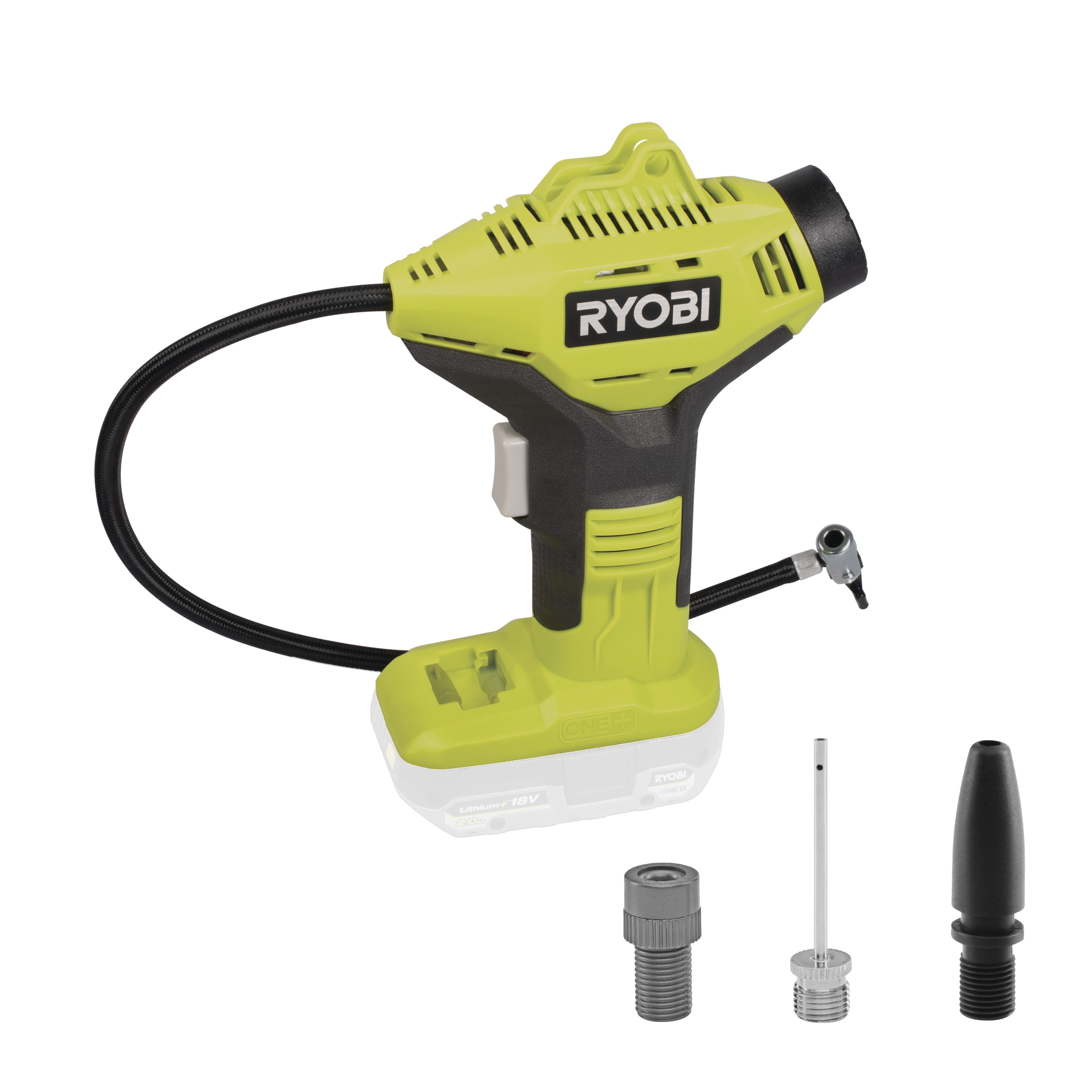Насос высокого давления автомобильный RYOBI R18PI-0 (без батареи) система ONE +, фото 2