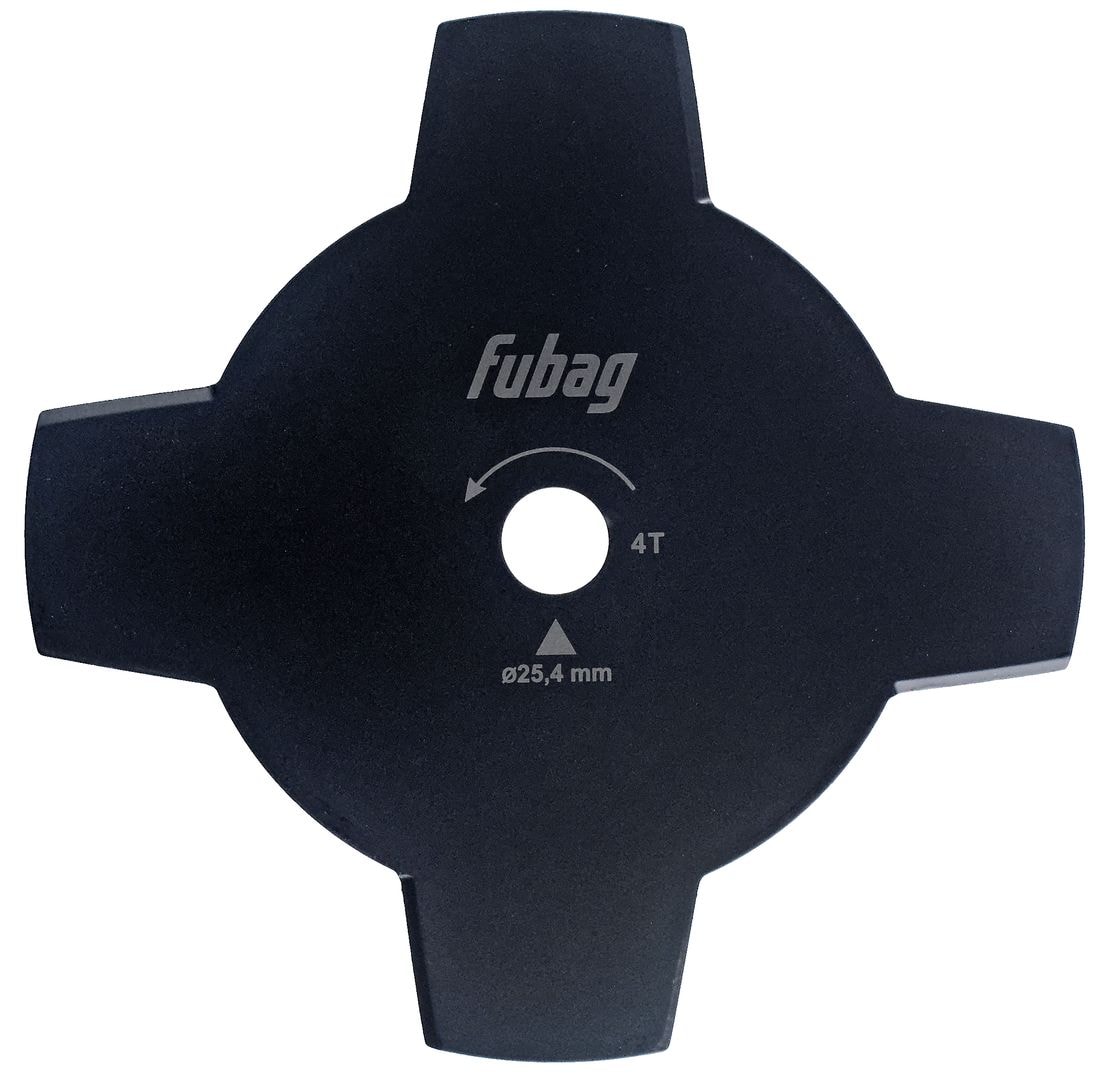 Нож для триммера 4-зубый FUBAG D 255х1,6х25,4 мм