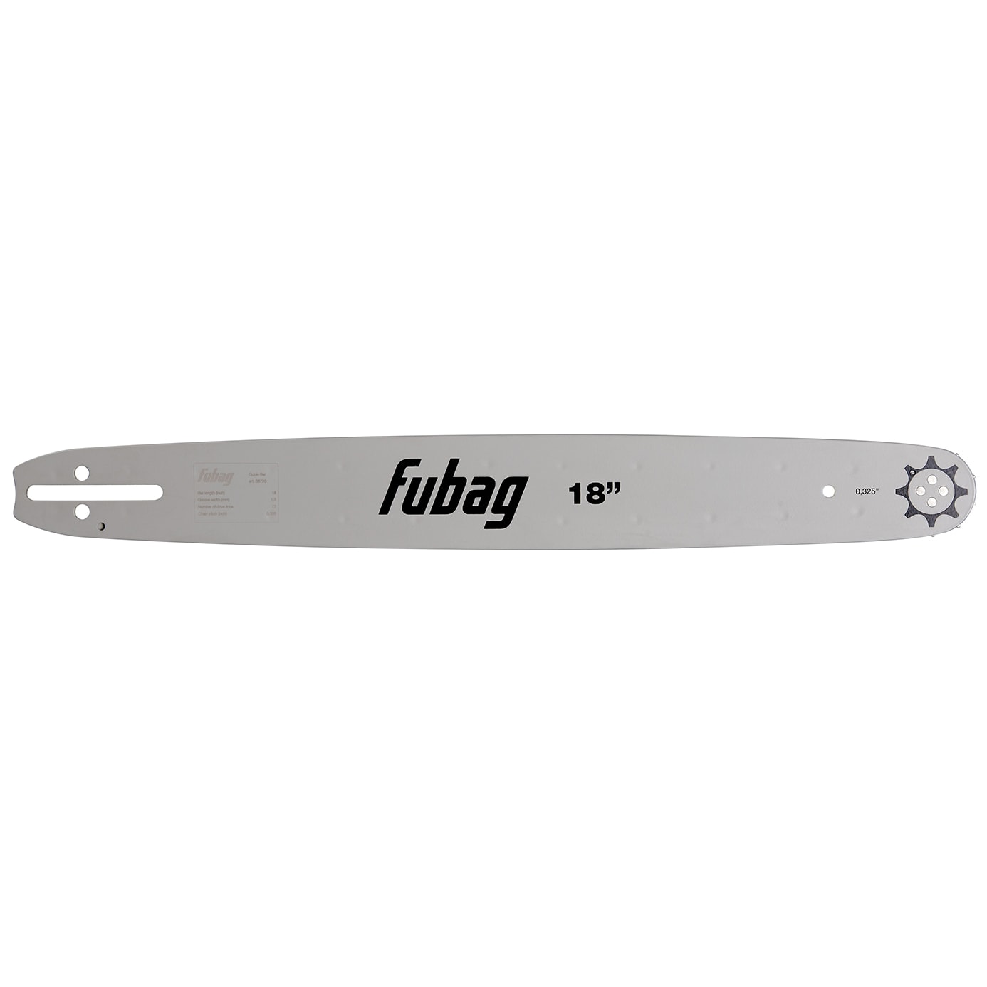 Шина F95K (18 "; 1.5 мм; 0.325" ; 72 зв.) FUBAG