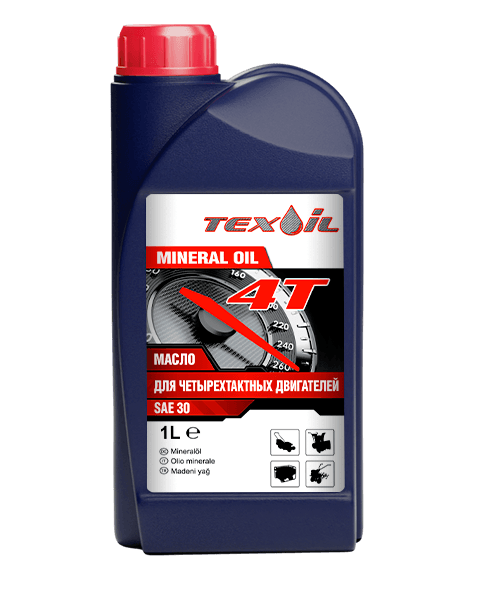 Масло для 4-х тактных двигателей Texoil SAE 30 (1л)