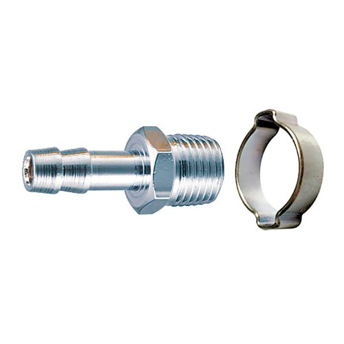 Переходник FUBAG 1/4 "M - елочка 6 мм с обжимным кольцом