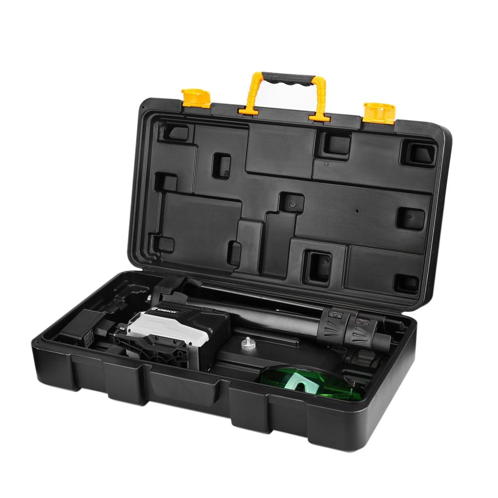 Уровень лазерный самовыравнивающийся DEKO LL12-HVR SET 2 PREMIUM, фото 2