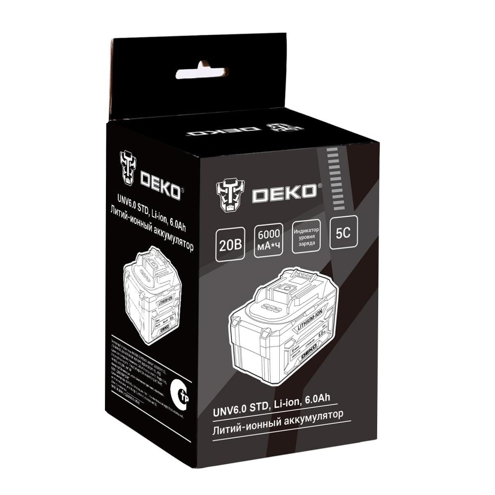 Аккумулятор DEKO UNV6.0 STD, фото 2