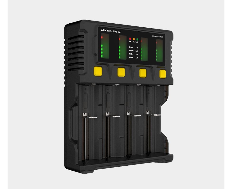 Зарядное устройство Armytek Uni C4 Plug Type C, фото 2