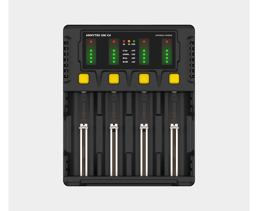 Зарядное устройство Armytek Uni C4 Plug Type C, фото 3