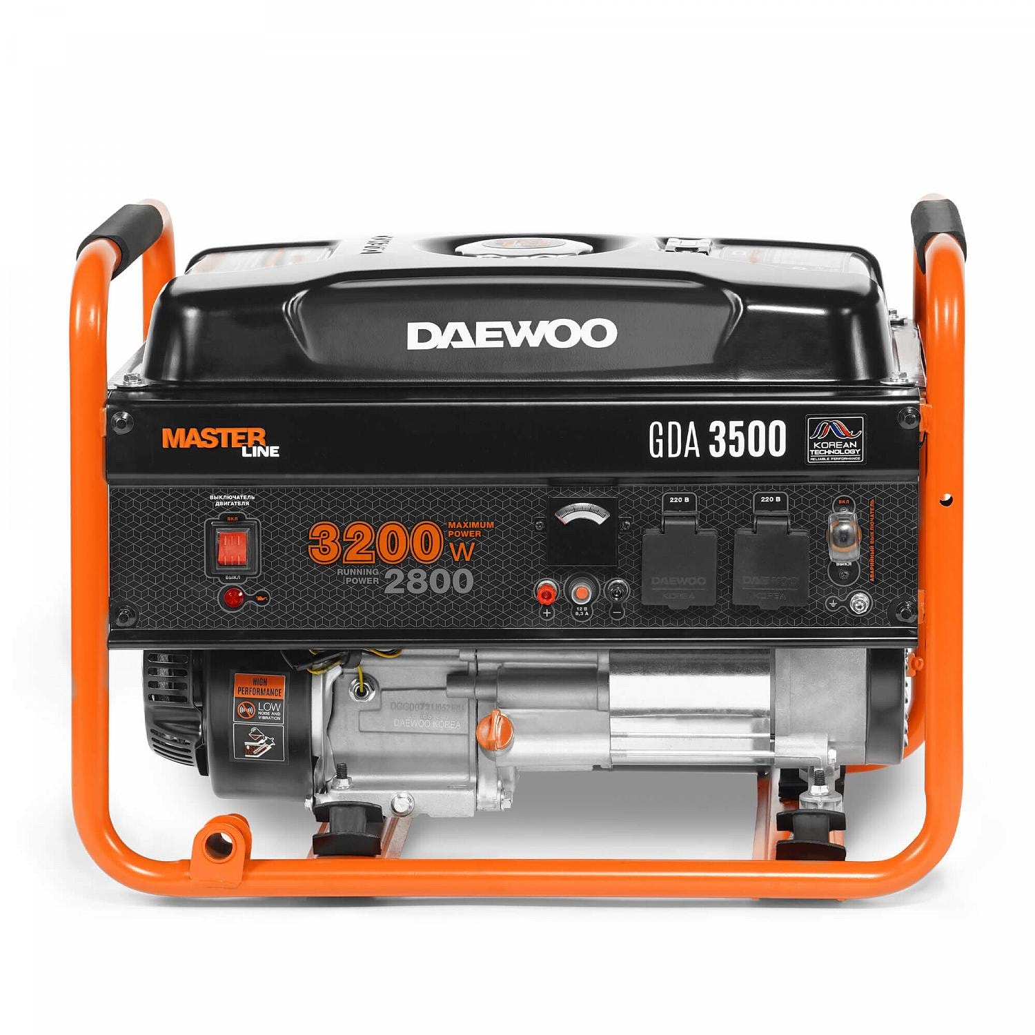 Генератор бензиновый DAEWOO GDA 3500, фото 2