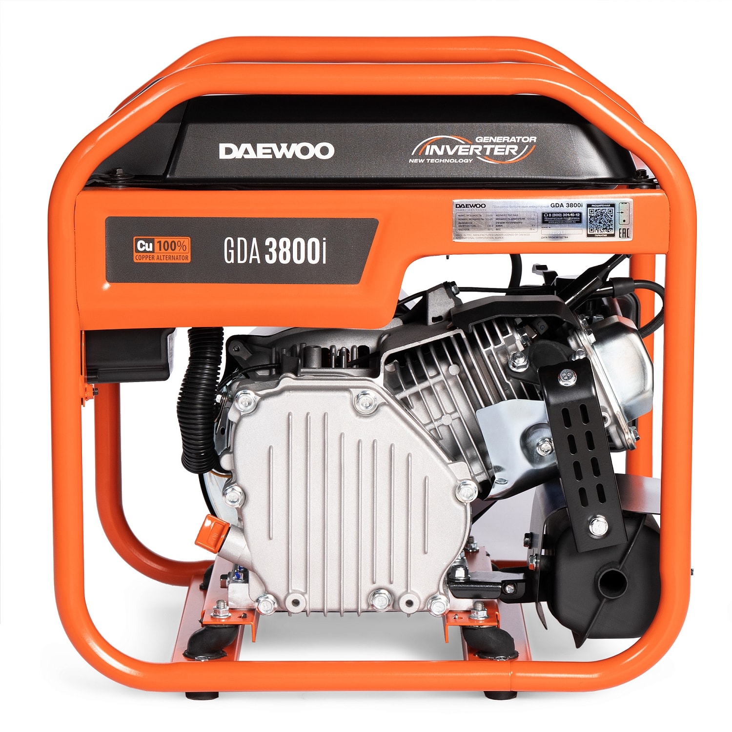 Генератор бензиновый инверторный DAEWOO GDA 3800i, фото 2