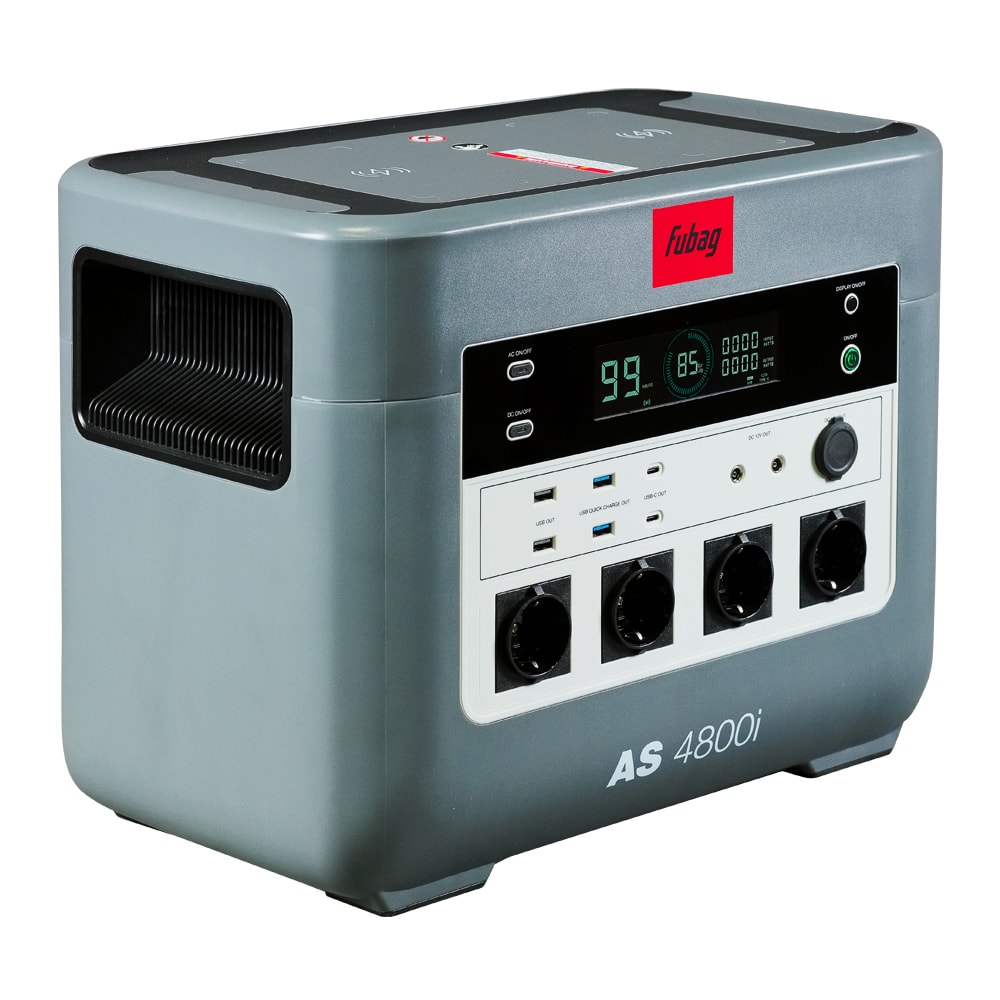 Аккумуляторная портативная электростанция FUBAG AS 4800i (аккумулятор LiFePO4), фото 2