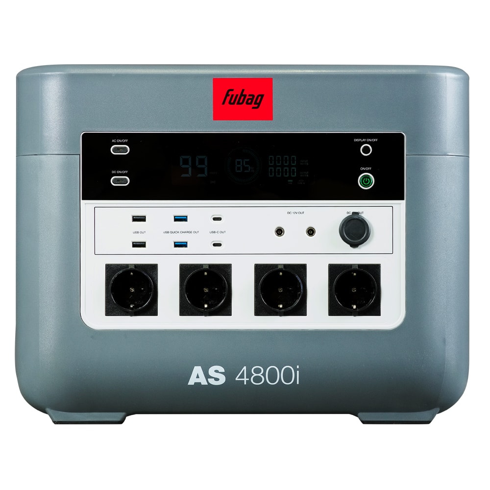 Аккумуляторная портативная электростанция FUBAG AS 4800i (аккумулятор LiFePO4), фото 3