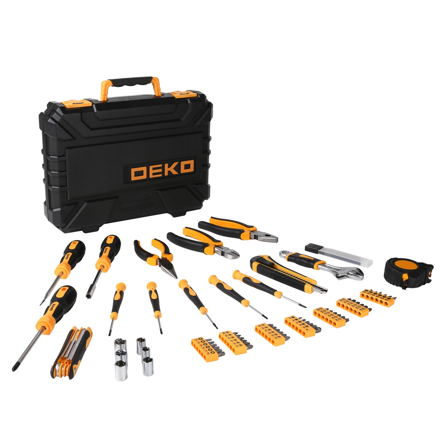 Набор инструмента для авто и дома DEKO TZ82 SET 82, фото 2