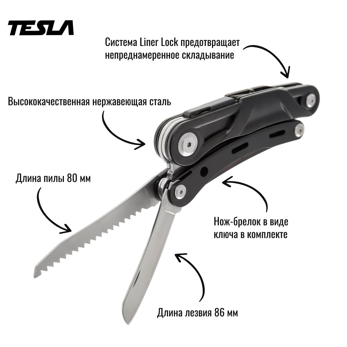 Мультитул TESLA MT-06, фото 3