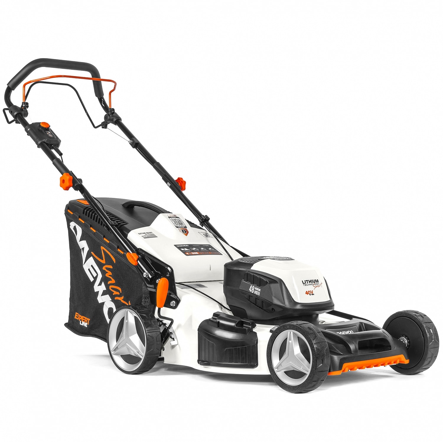Газонокосилка аккумуляторная самоходная DAEWOO DLM 5040 Li-S, фото 2