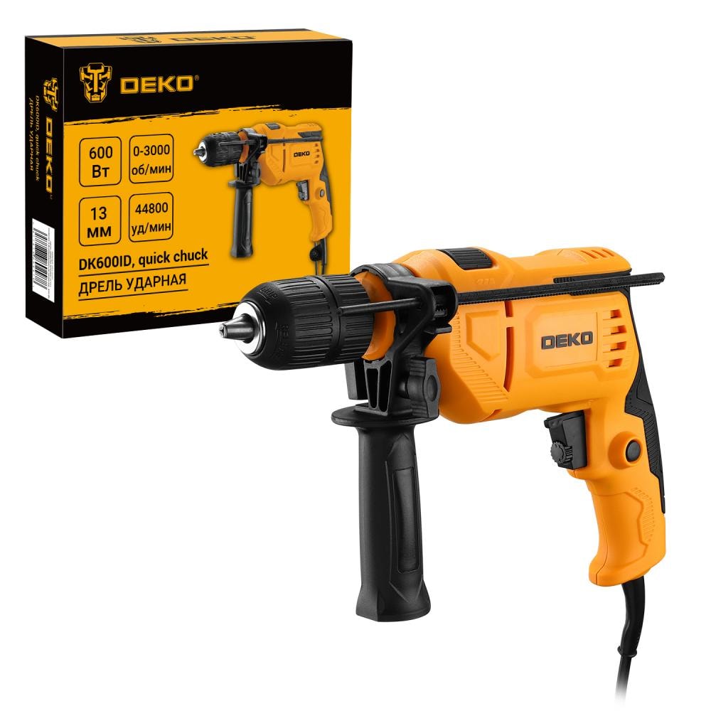 Дрель ударная DEKO DK600ID