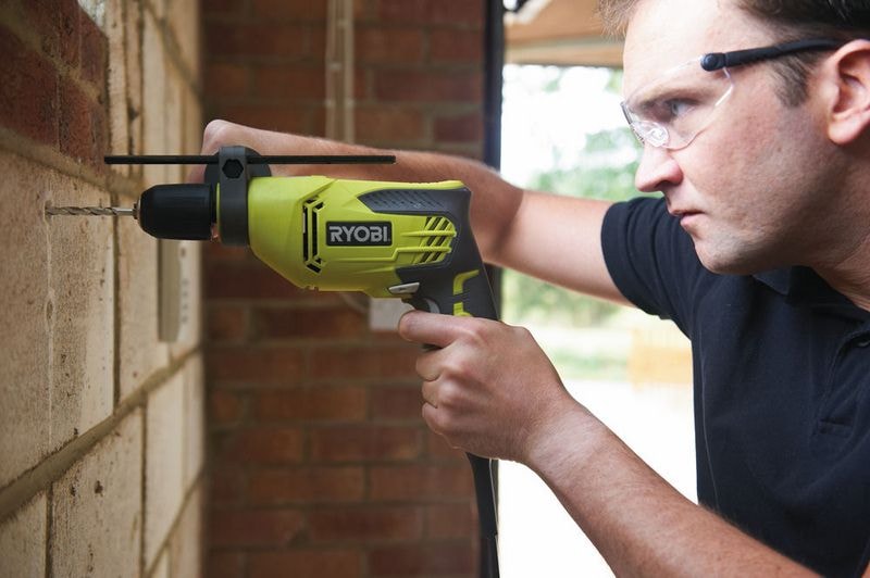 Дрель ударная RYOBI RPD800-K, фото 3