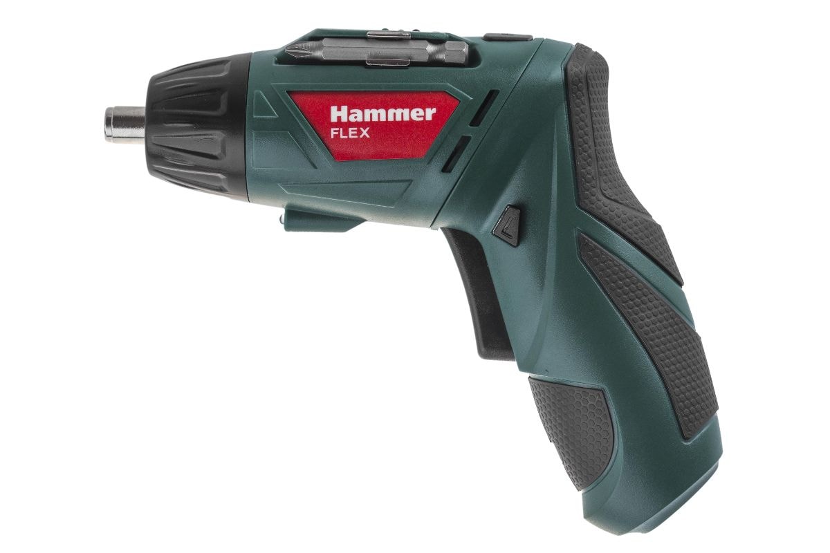 Отвертка аккумуляторная Hammer ACD3.6A с набором бит, фото 2
