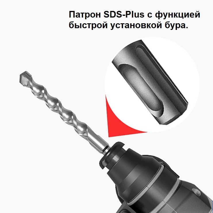 Перфоратор аккумуляторный Zitrek Destroyer, фото 3