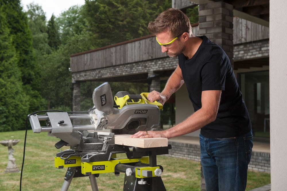 Пила торцовочная RYOBI EMS305RG, фото 3