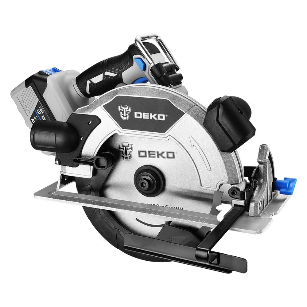 Пила циркулярная аккумуляторная DEKO DKCS20DA PRO, фото 2