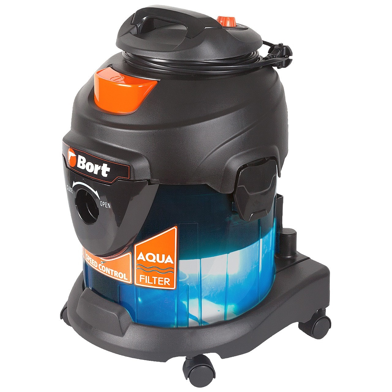 Пылесос строительный Bort BSS-1415-Aqua, фото 2