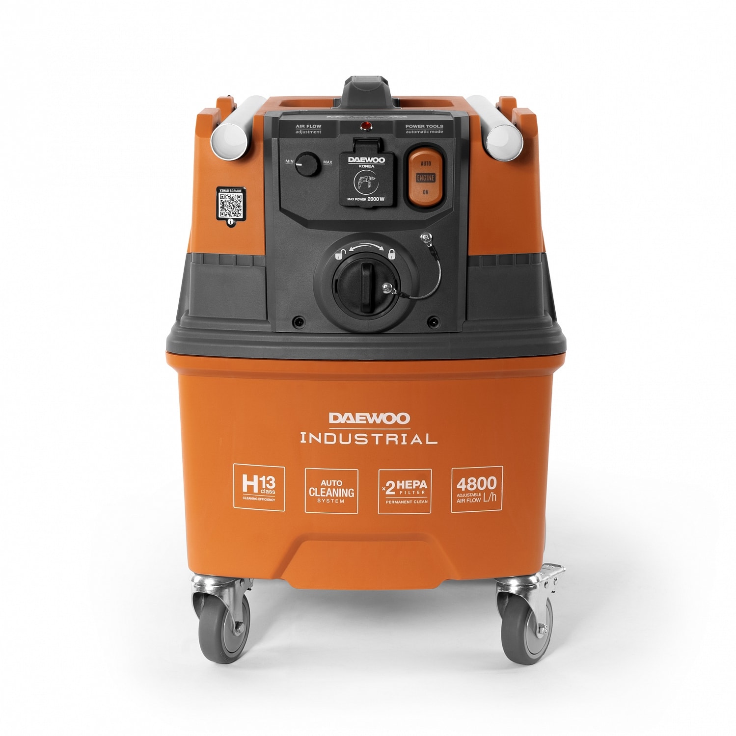Пылесос строительный DAEWOO DAVC 4000SD, фото 3