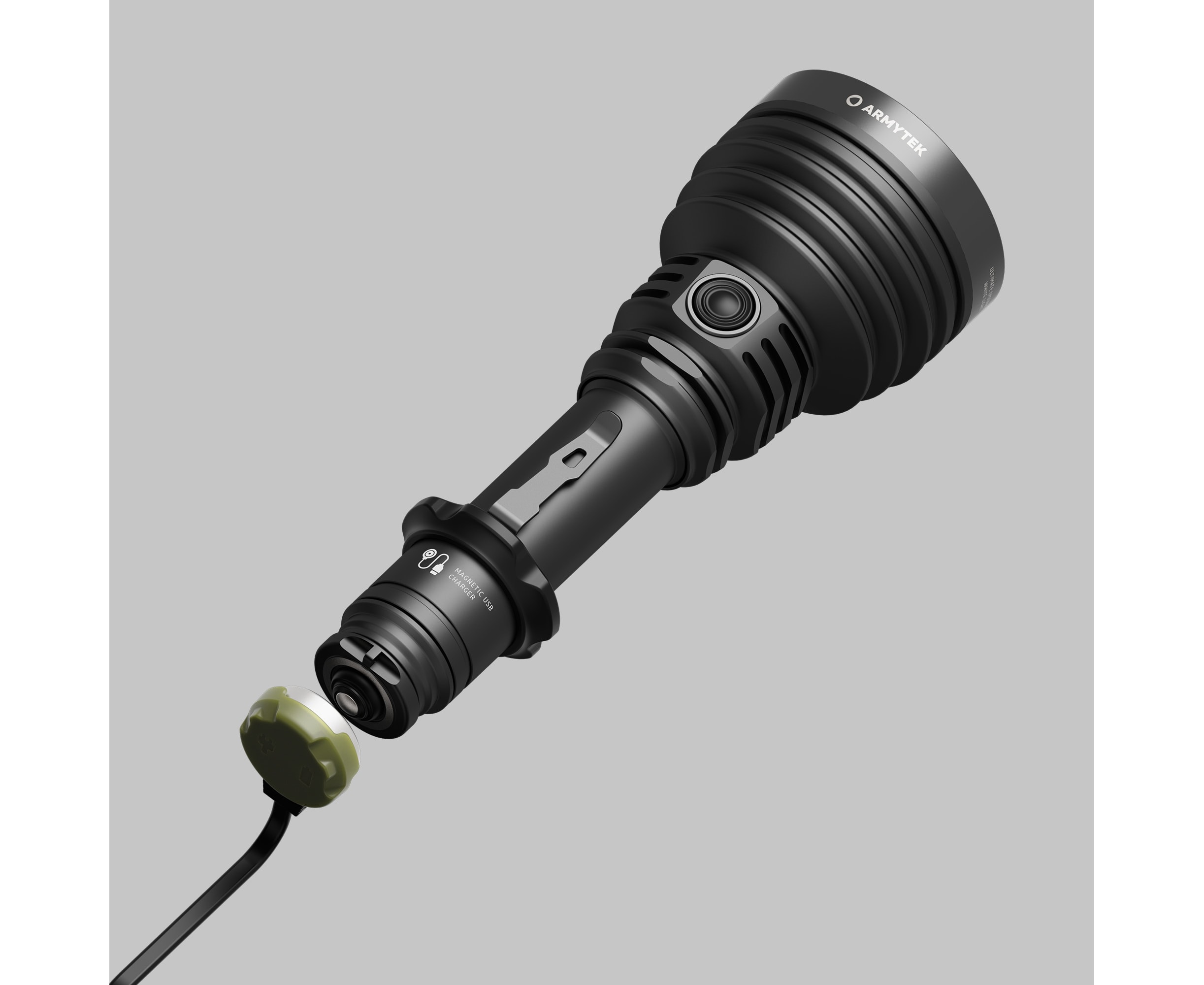 Фонарь Armytek Barracuda Pro Max Magnet USB Белый, фото 2