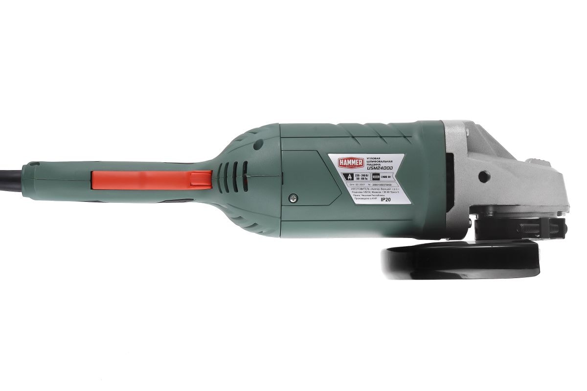 Углошлифмашина Hammer USM2400D, фото 3