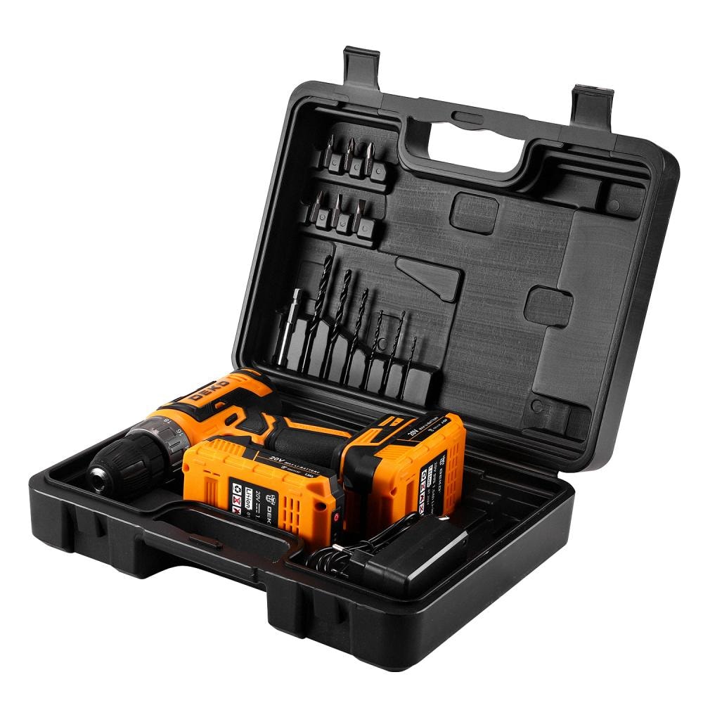 Дрель-шуруповерт аккумуляторная DEKO Banger 20V ONE + 083-1109, фото 2