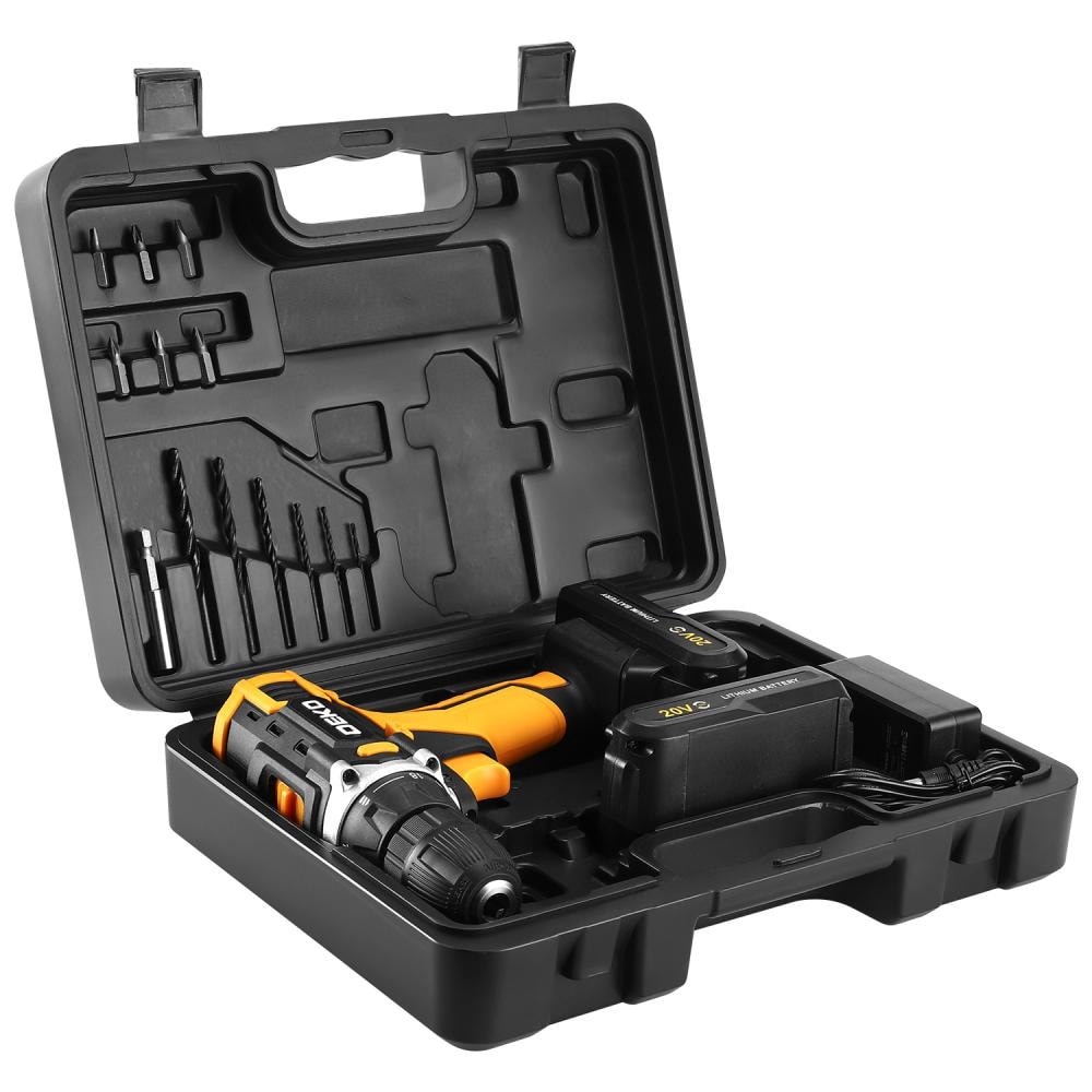Дрель-шуруповерт аккумуляторная DEKO Banger 20V ONE + 083-1110, фото 2