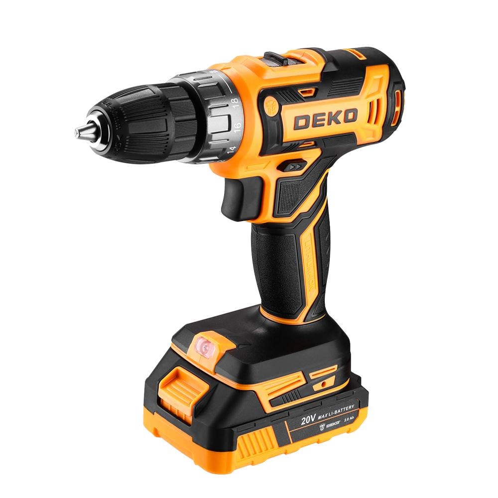 Дрель-шуруповерт аккумуляторная DEKO DKCD20FU-Li 063-4149, фото 2