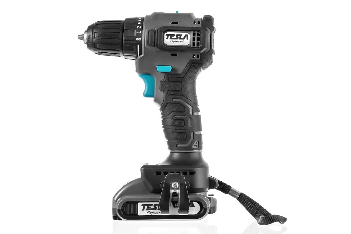 Дрель-шуруповерт аккумуляторная TESLA TCD14BL, фото 3